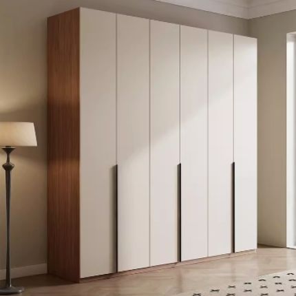 轻奢一门到顶衣柜卧室家用现代简约2024爆款颗粒板衣橱小户型