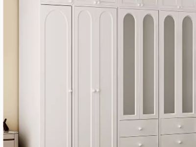 简约钢制衣柜家用卧室大容量储物衣橱出租房小户型铁皮衣柜带抽屉