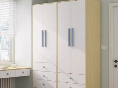 衣柜家用卧室小型小户型带抽屉的衣柜现代简约北欧衣橱儿童衣柜